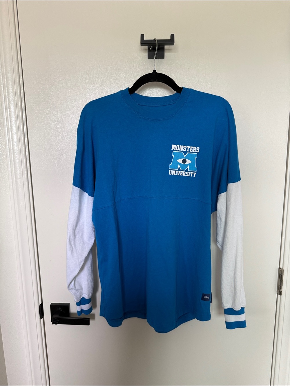 Disney Monsters University Blue & White Long Sleeve Tee